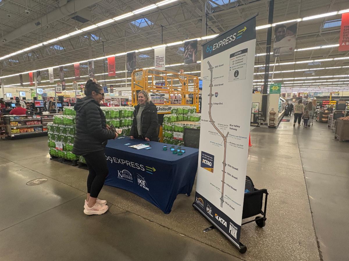 The project team at HyVee on 95th Street in January 2026.