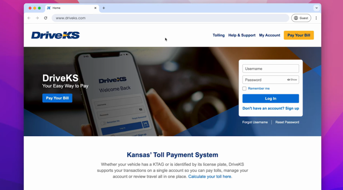 Opening image of DriveKS How-To video.