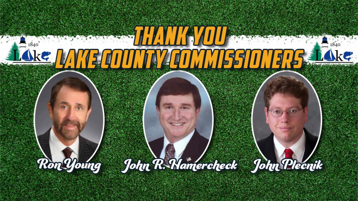 ⚾Thank you Lake County Commissioners!