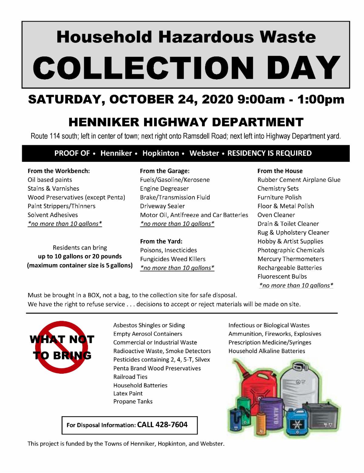 Town Administrator's Newsletter "Henniker Happenings"
