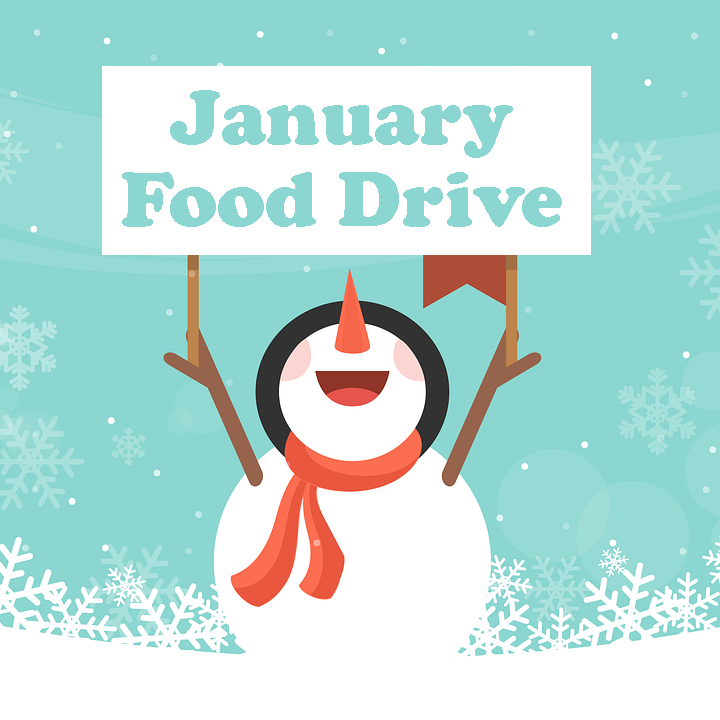 January Food Drive image 2020