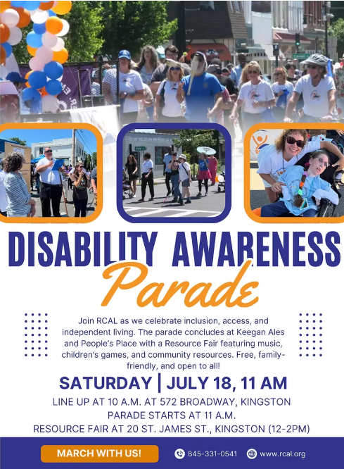Rcals Disability Awareness Parade Saturday July 18th 11 AM