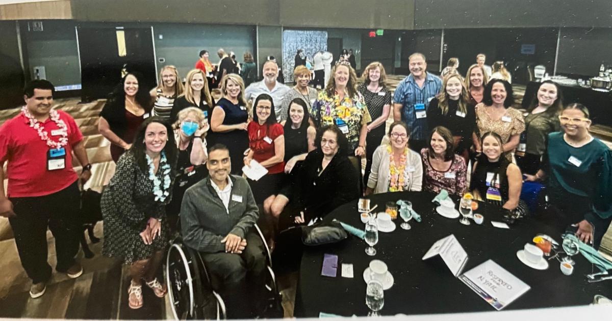 Group photo of NYAIL staff at the 2023 Conference