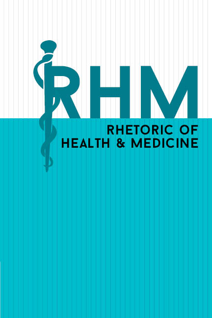Cover of Rhetoric of Health and Medicine.