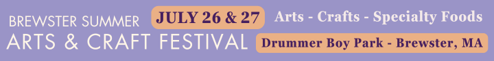Brewster Summer Arts & Craft Festival Banner header