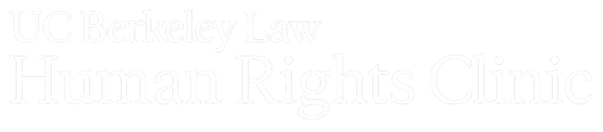 UC Berkeley Law Human Rights Clinic logo