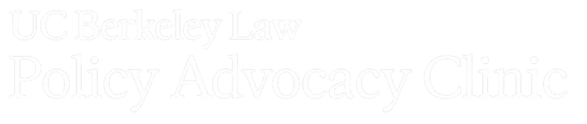 UC Berkeley Law Policy Advocacy Clinic Logo