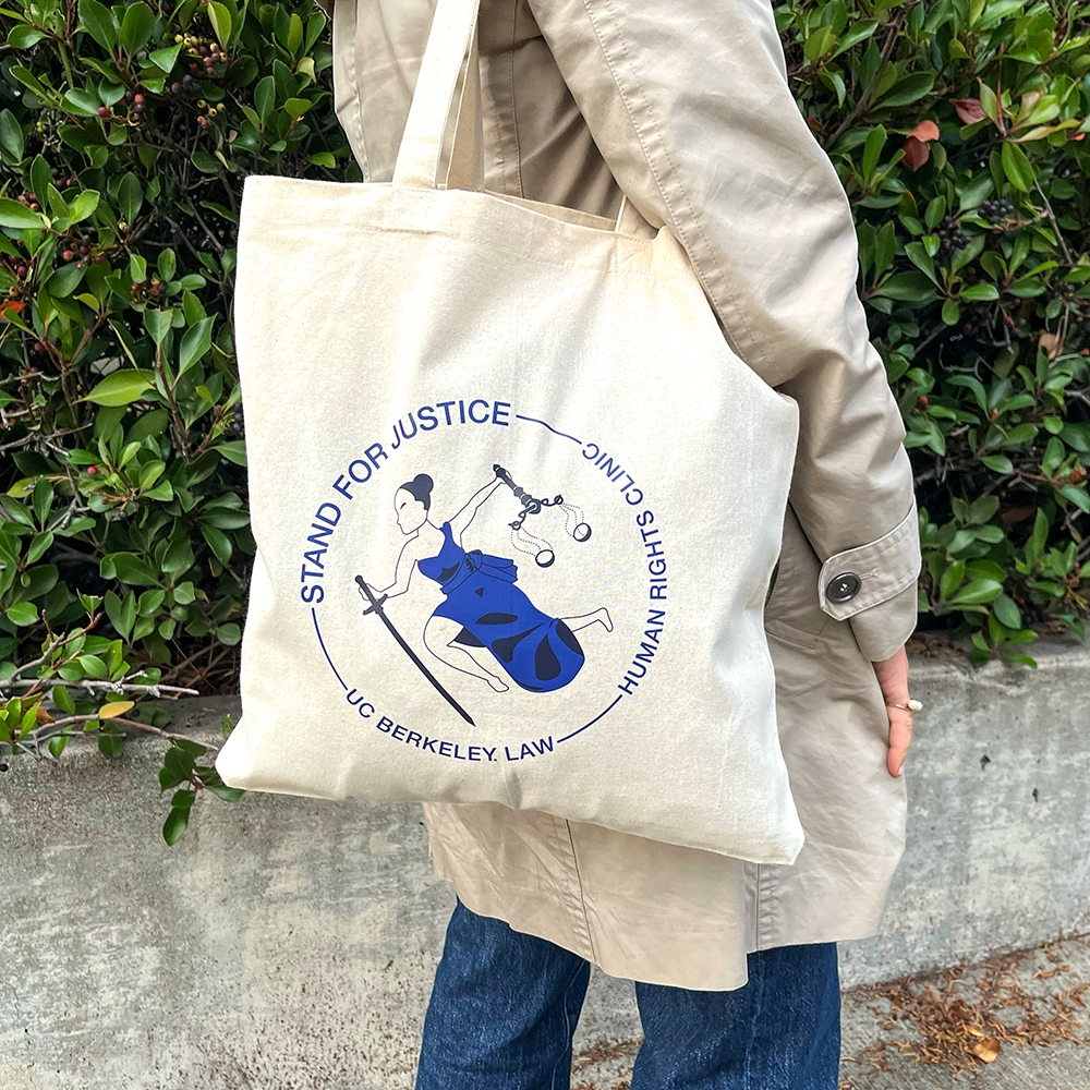 Stand for justice tote bag