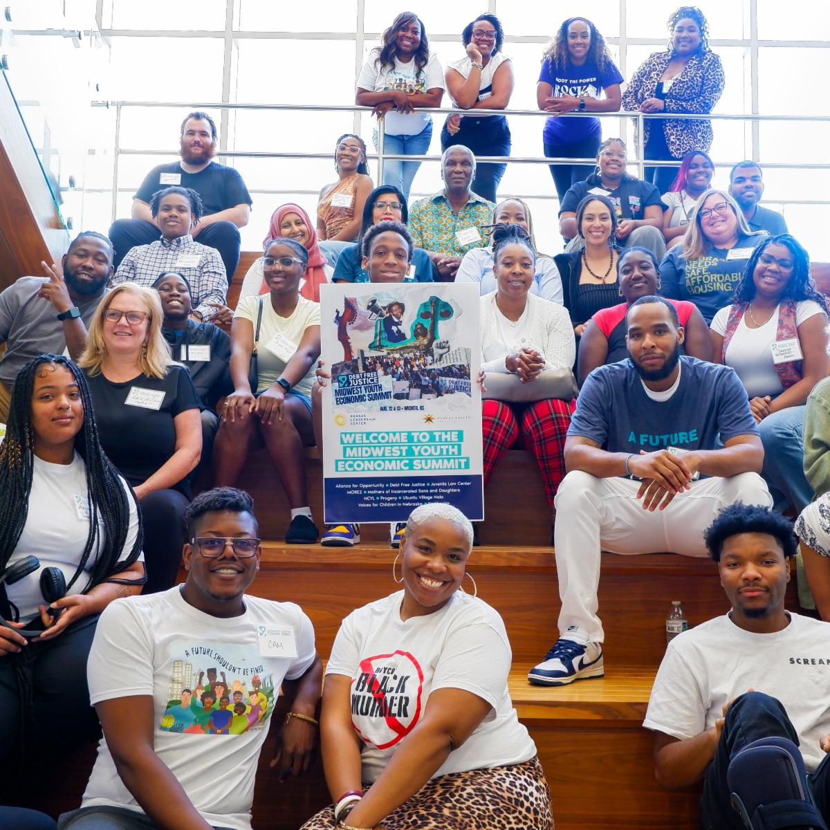 Participants in the 2025 Midwest Youth Economic Summit.