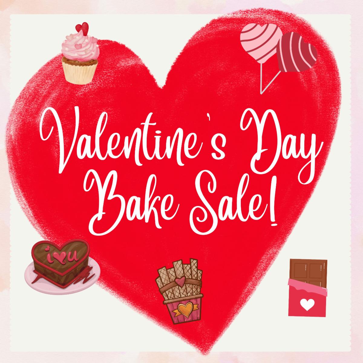Valentines Day Bake Sale