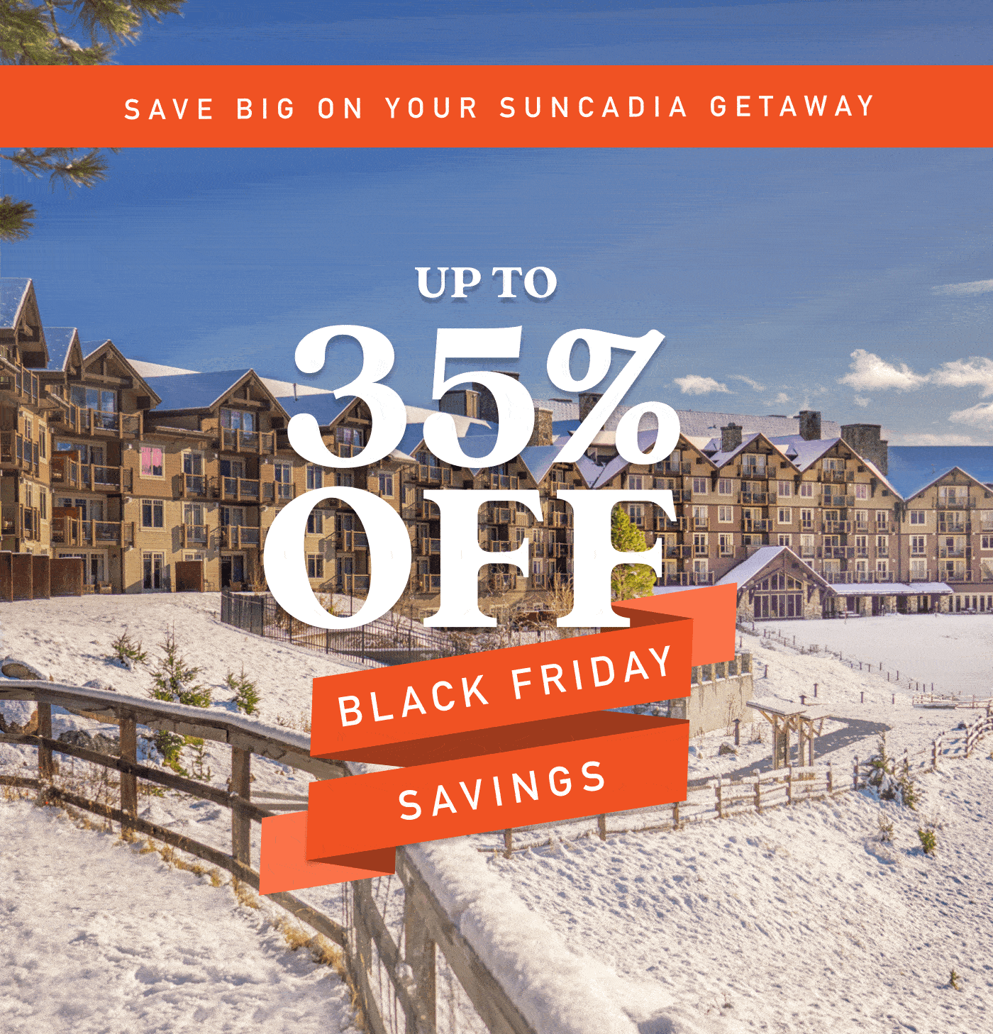 Up to 35% off your Suncadia Getaway