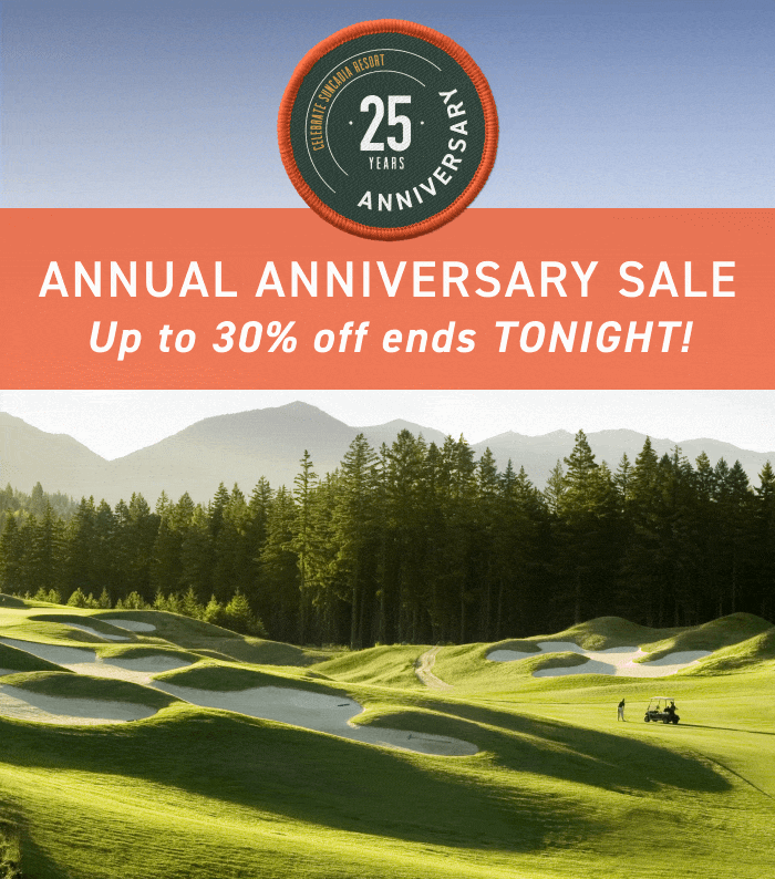 Annual Anniversary Sale Ends TONIGHT
