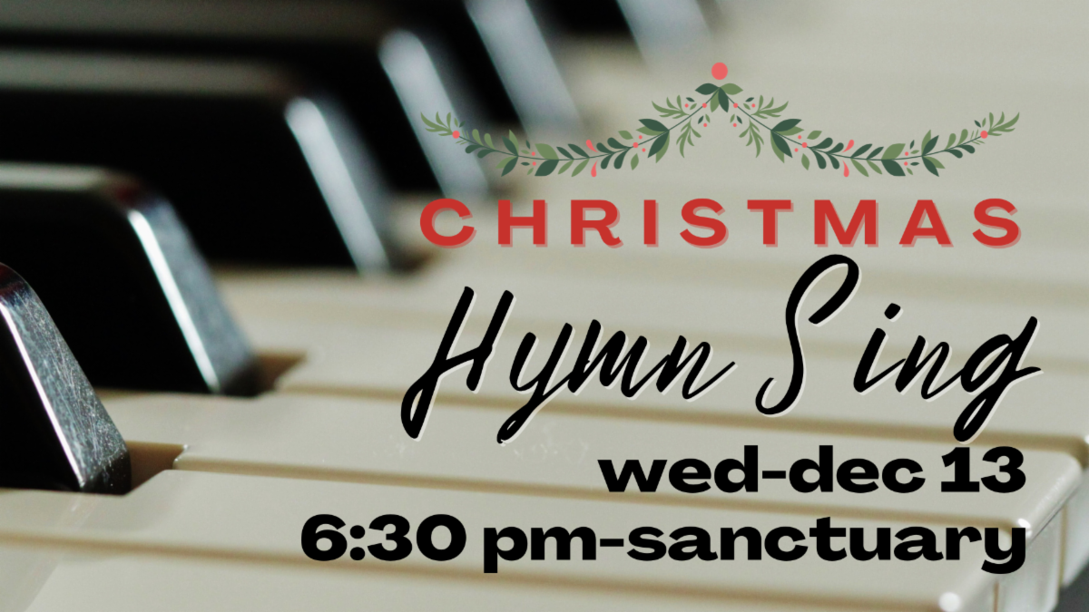 Christmas at Hillcrest, Hymn Sing, Joyful Giving Update and more