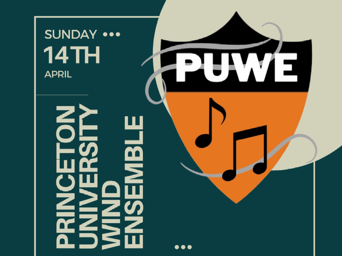 Princeton University Wind Ensemble logo and poster