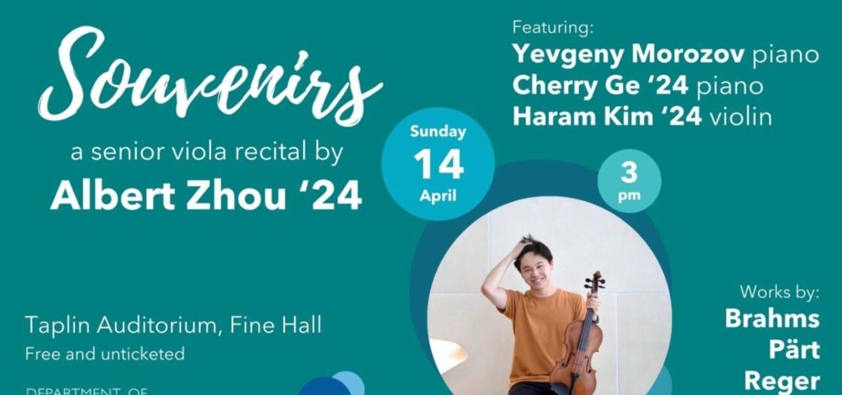 Senior Recital Flyer