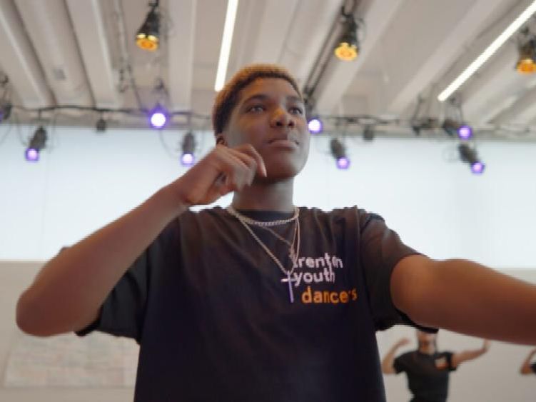 Saturday Morning Arts Student Dancing