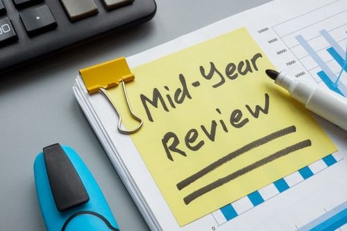 Mid-year review_ marker and calculator