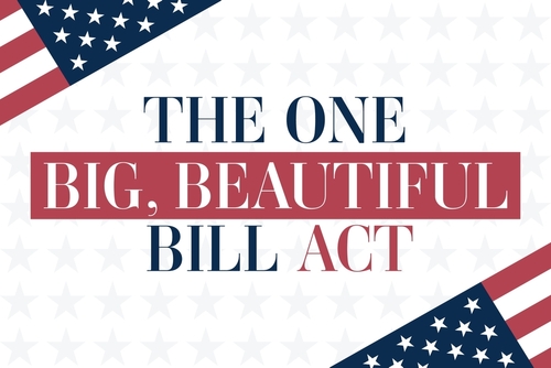 Beautiful bill act. Vector illustration with text_ patriotic colors and themes.