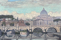 Landscape painting by Michael Stehr