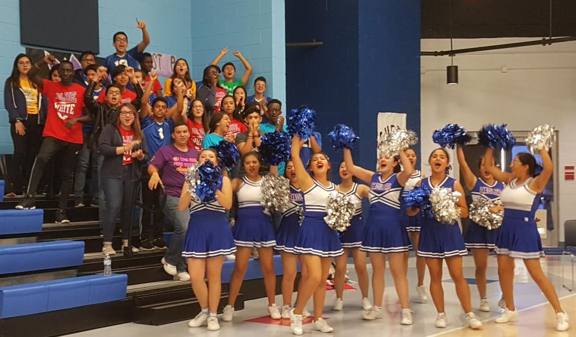 Spirit Competition at Pep Rally