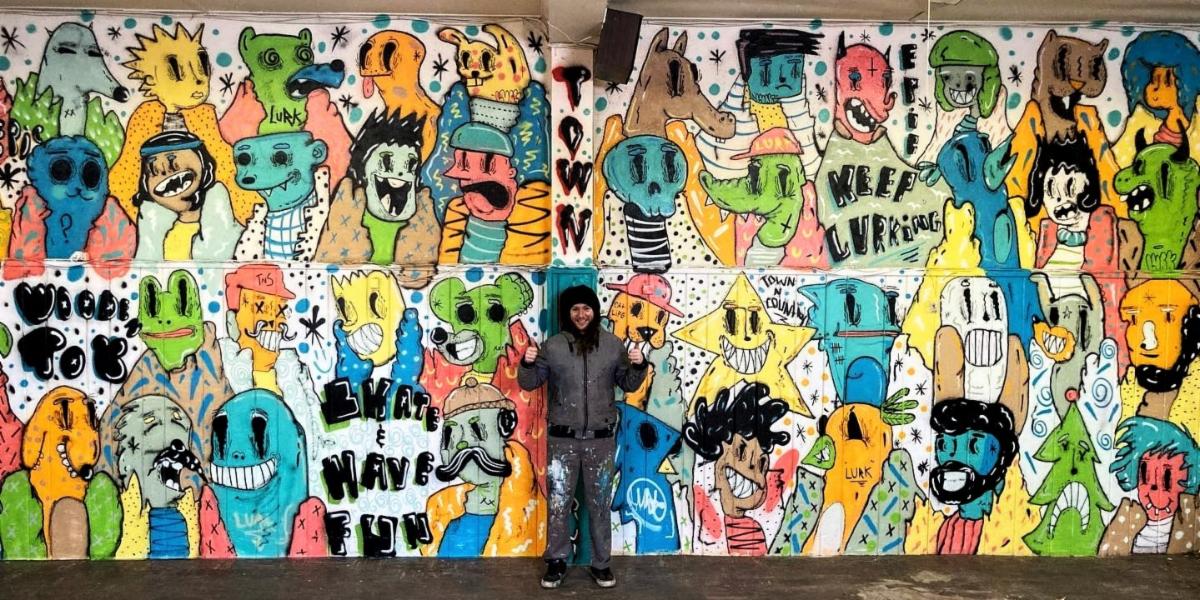 Sate Park Mural Artist