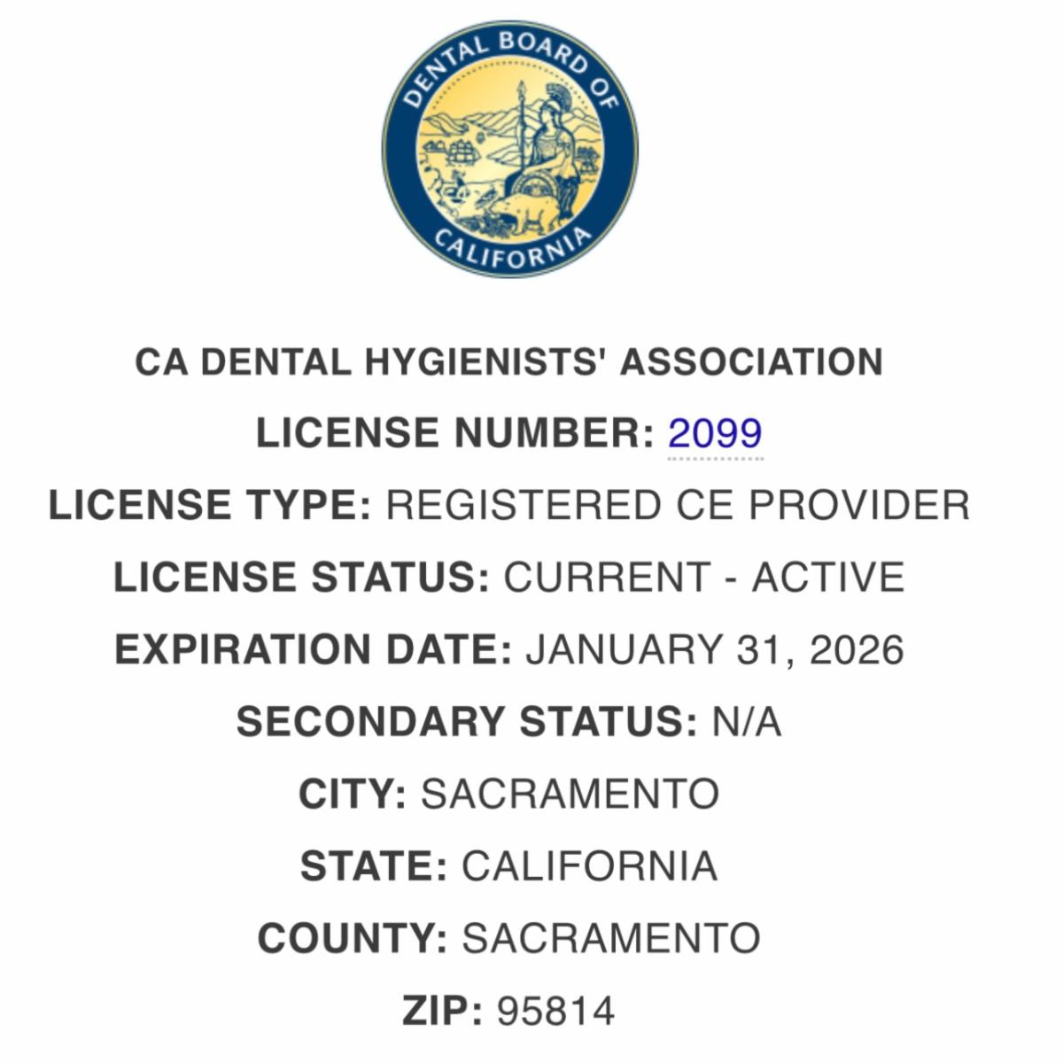 Infection Control and CA Dental Practice Act 2024