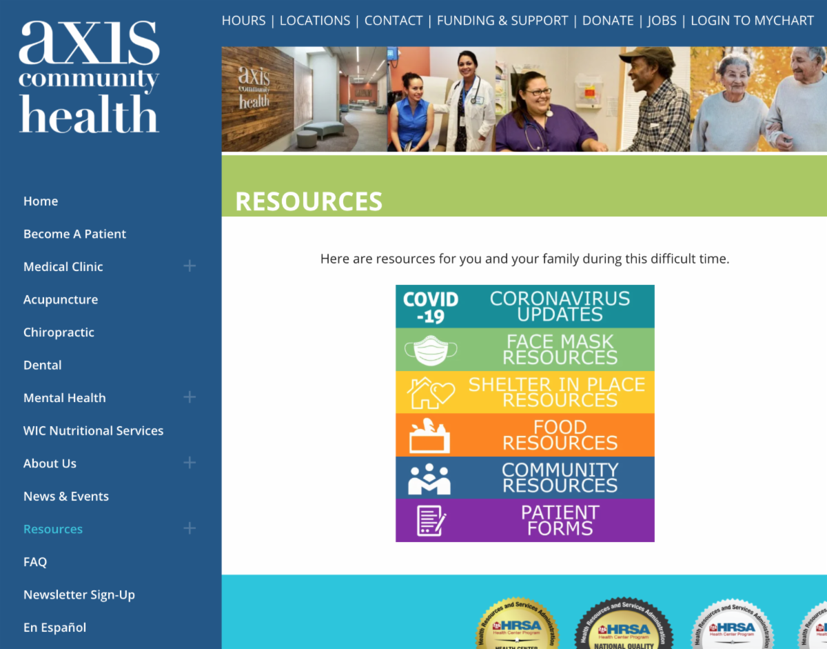 An Update from Axis Community Health