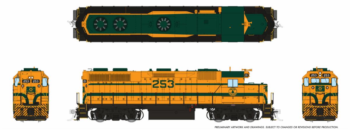Rapido GP38
