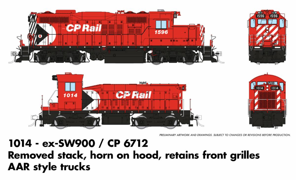 Rapido GP9u