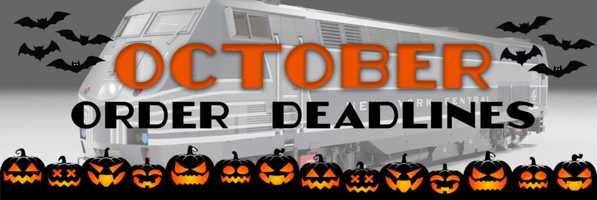 Rapido October 2025 Order Deadlines
