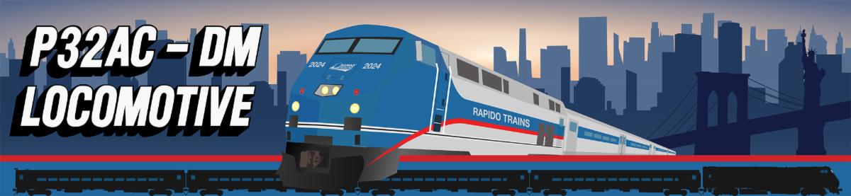 Rapido P32AC-DM