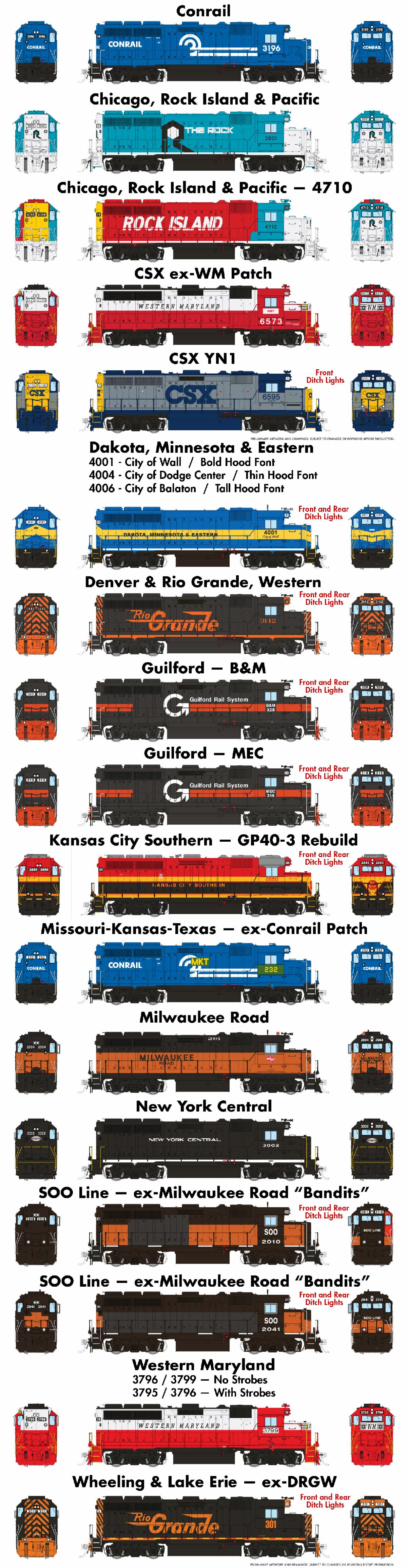 Rapido GP40