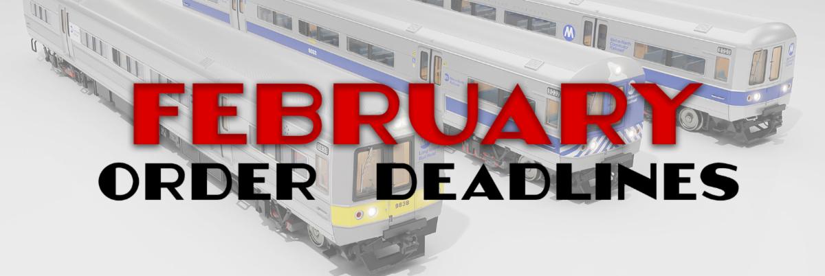 Rapido February Order Deadlines 2026