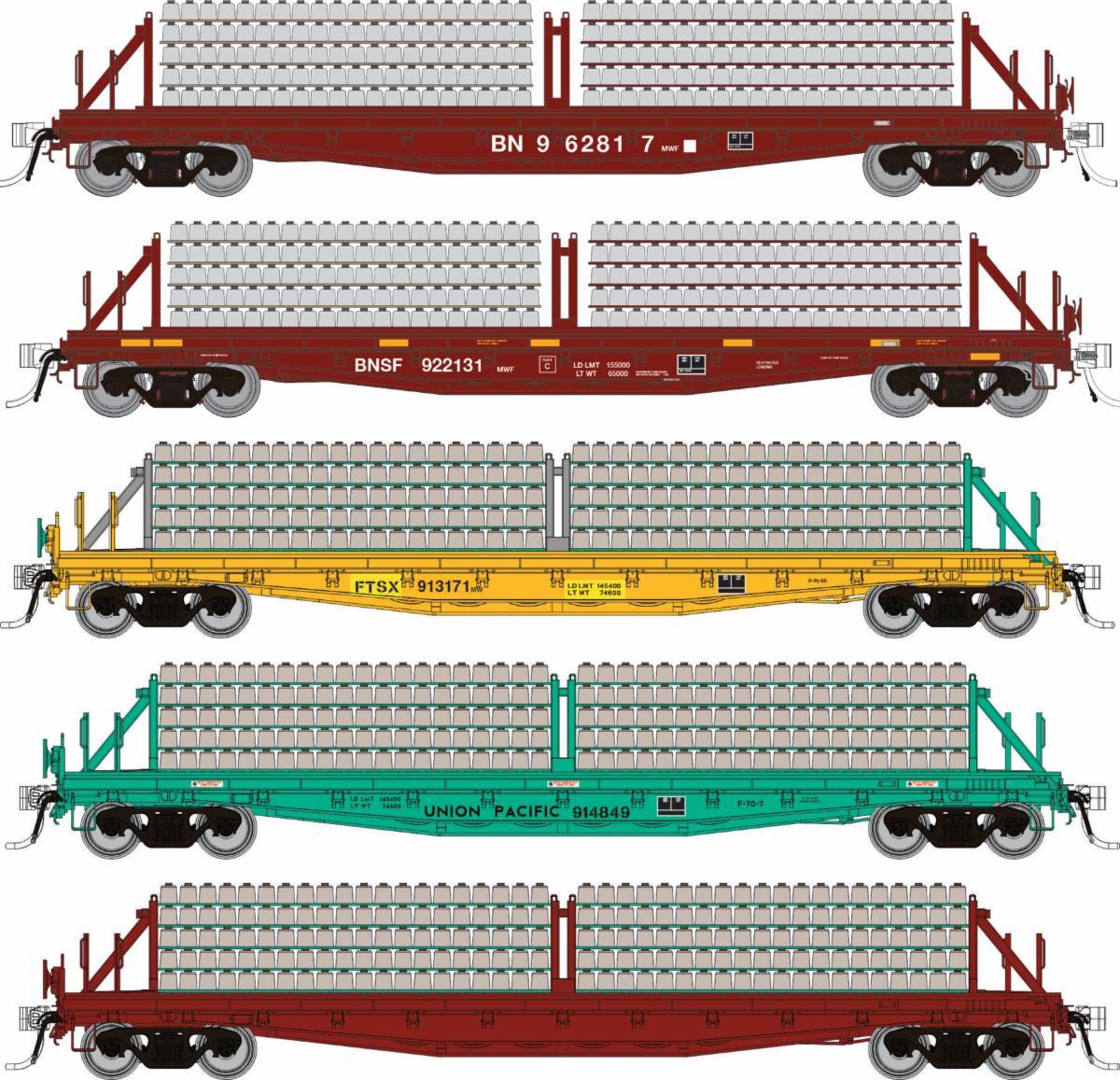 Rapido F30 Flatcar