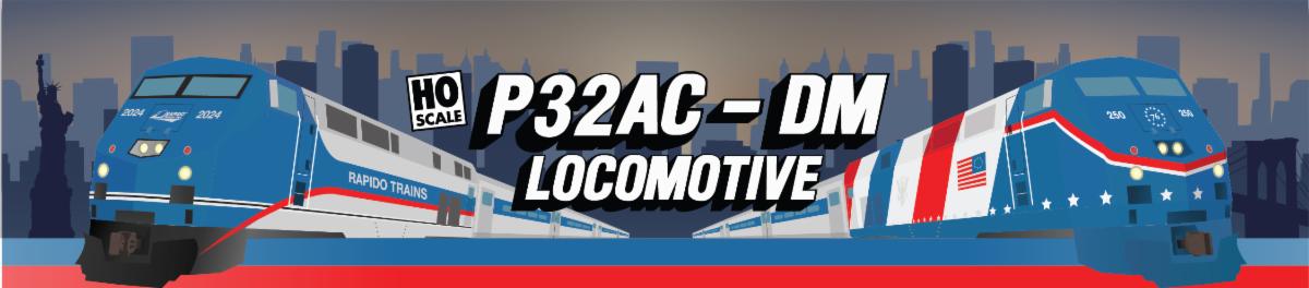 Rapido P32AC-DM