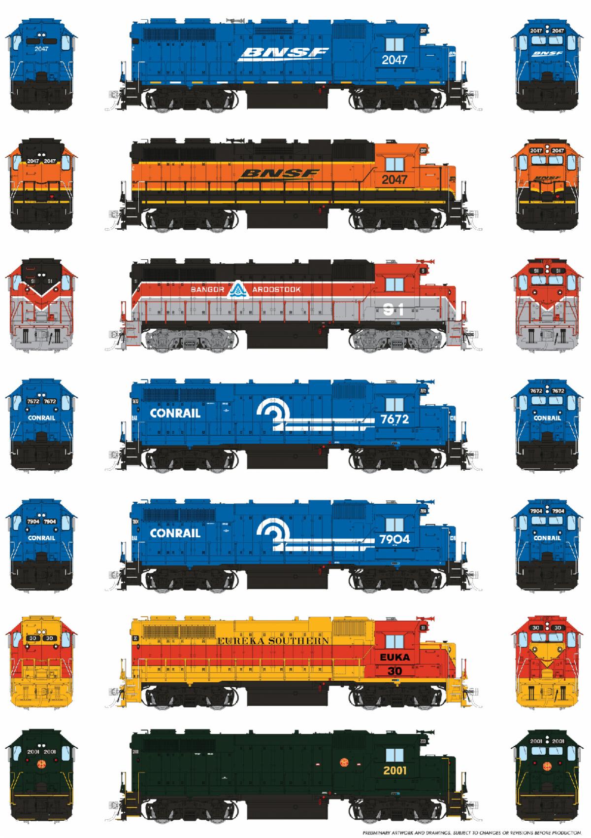 Rapido GP38