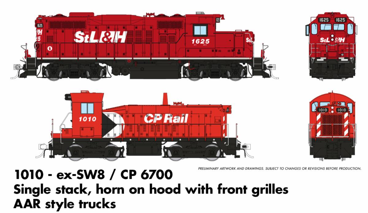 Rapido GP9u