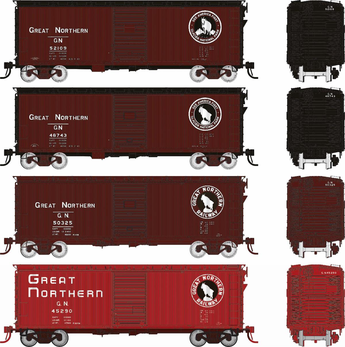 Rapido GN Boxcar