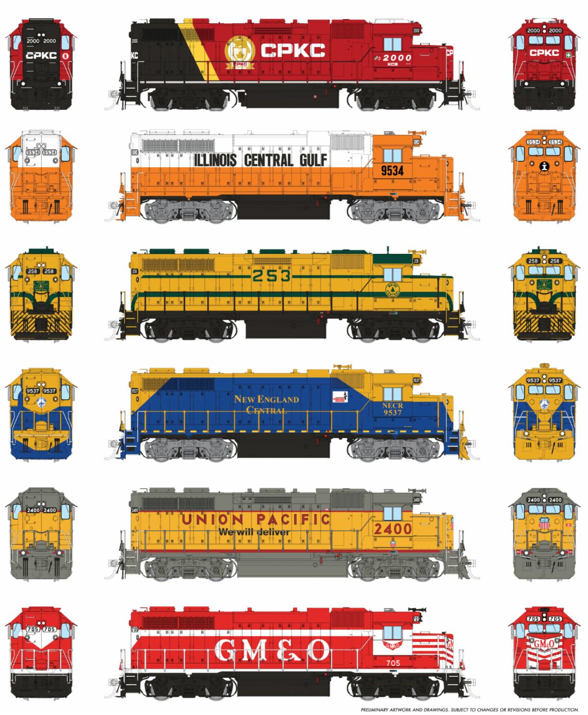 Rapido GP38