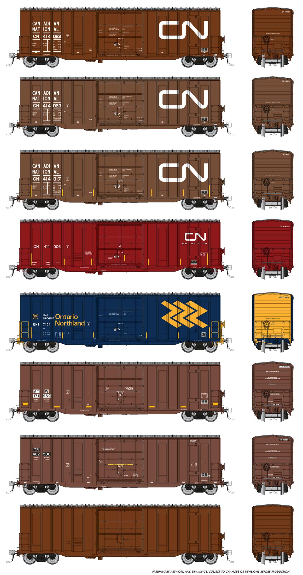 Rapido 5277 Boxcar