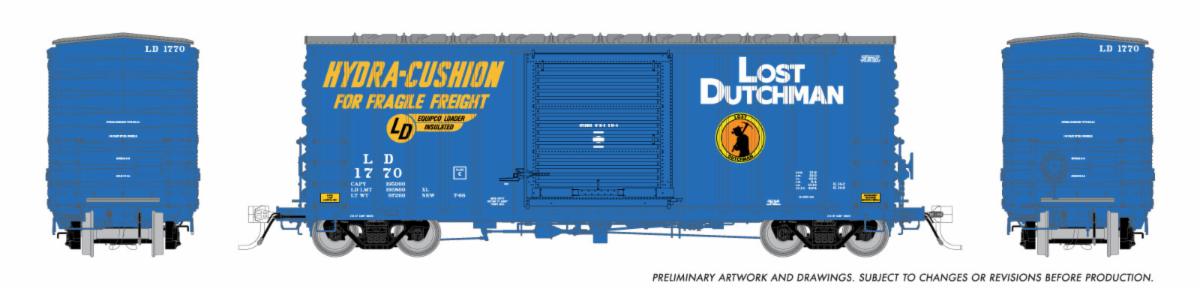Rapido B-100-34 Boxcar