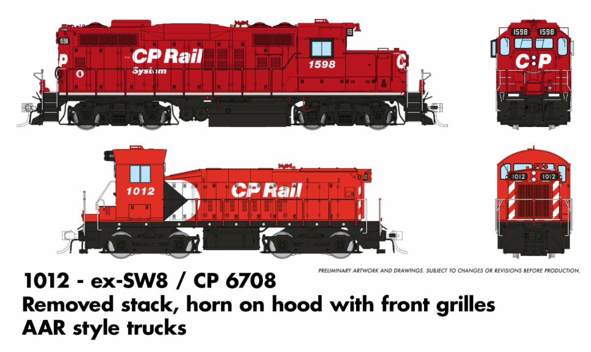 Rapido GP9u