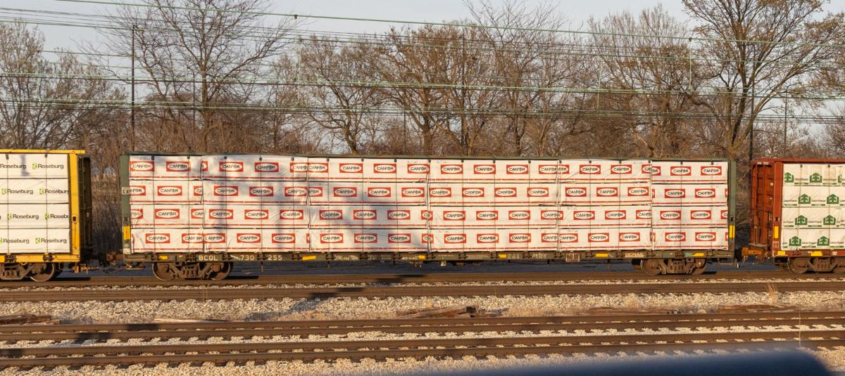 Rapido Wrapped Lumber Load