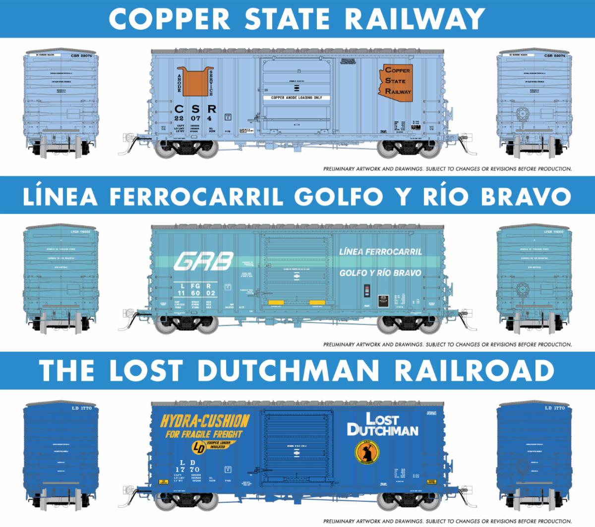Rapido B-100 Boxcar