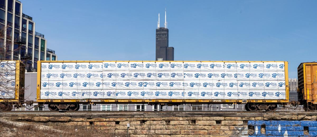 Rapido Wrapped Lumber Load