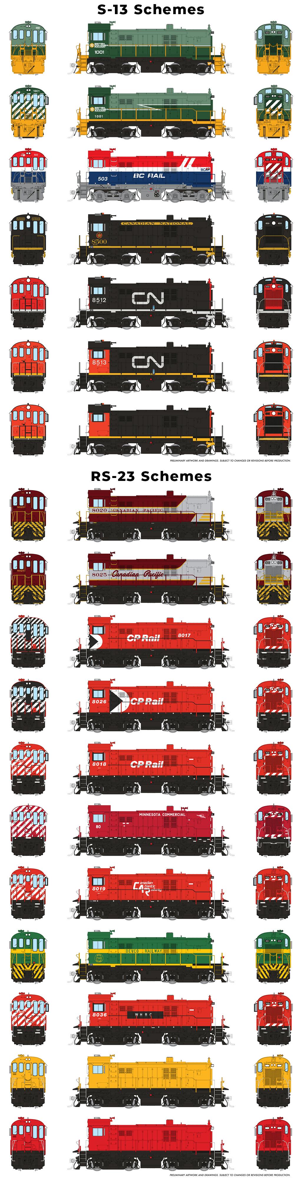 Rapido RS-23 S-13