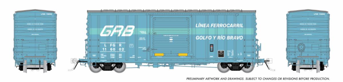 Rapido B-100-34 Boxcar