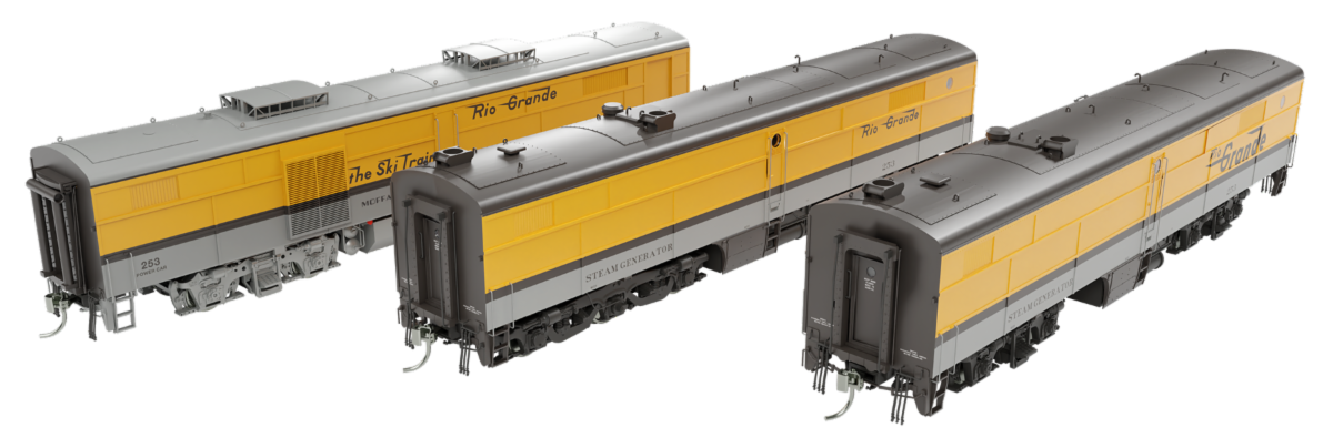 Rapido PB Steam Heater Car