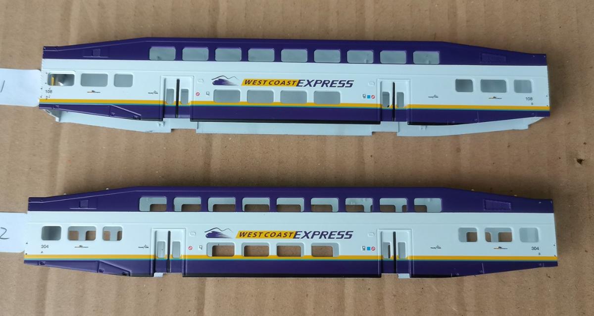 Rapido N Bilevel Car