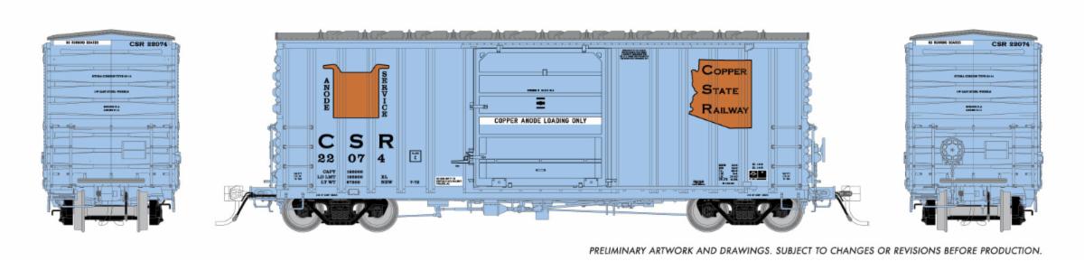 Rapido B-100-34 Boxcar